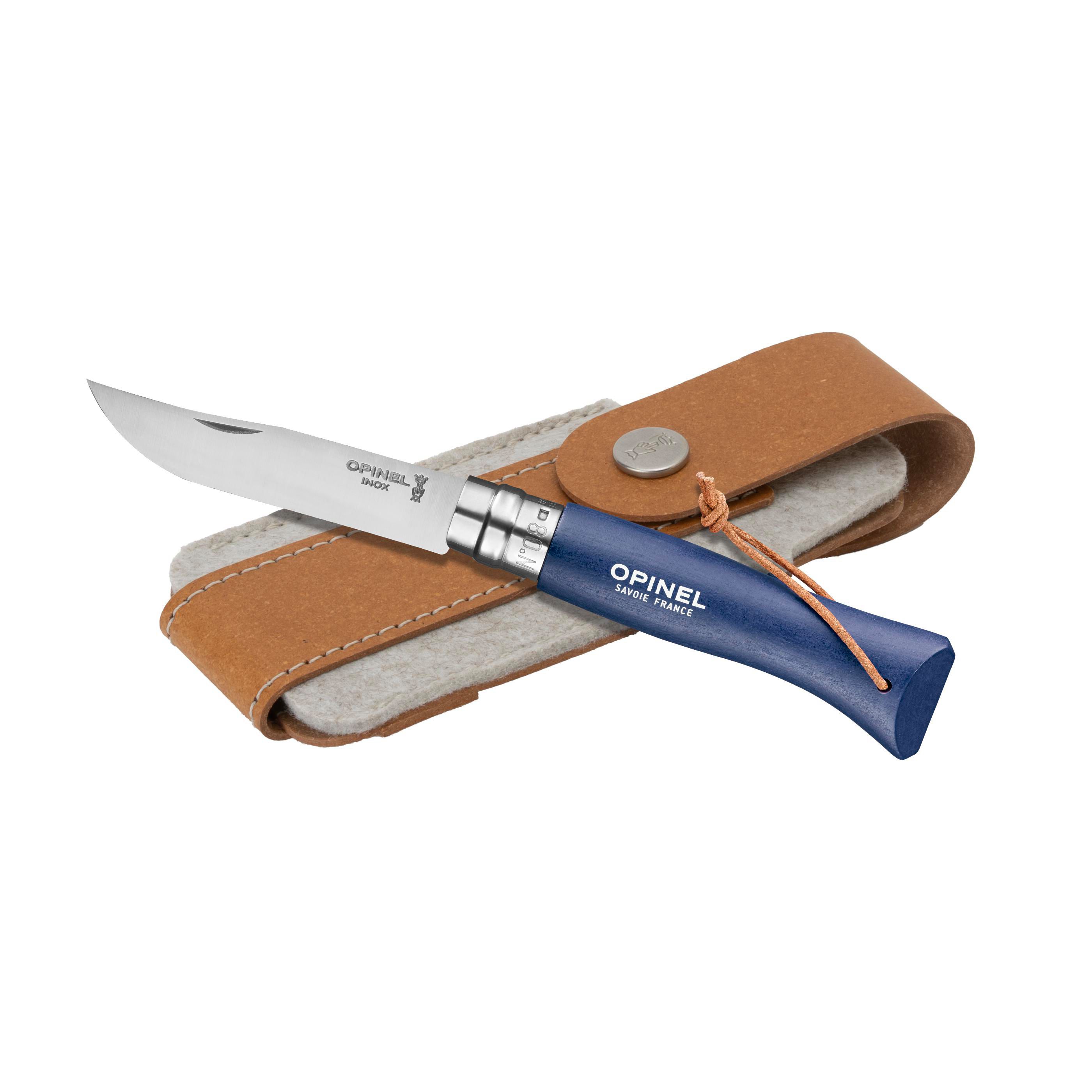 Coltellino tascabile Opinel Colorama No 08 | Con custodia da cintura