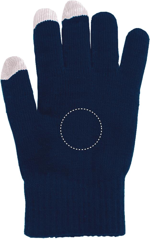 Area di stampa Top glove e 2