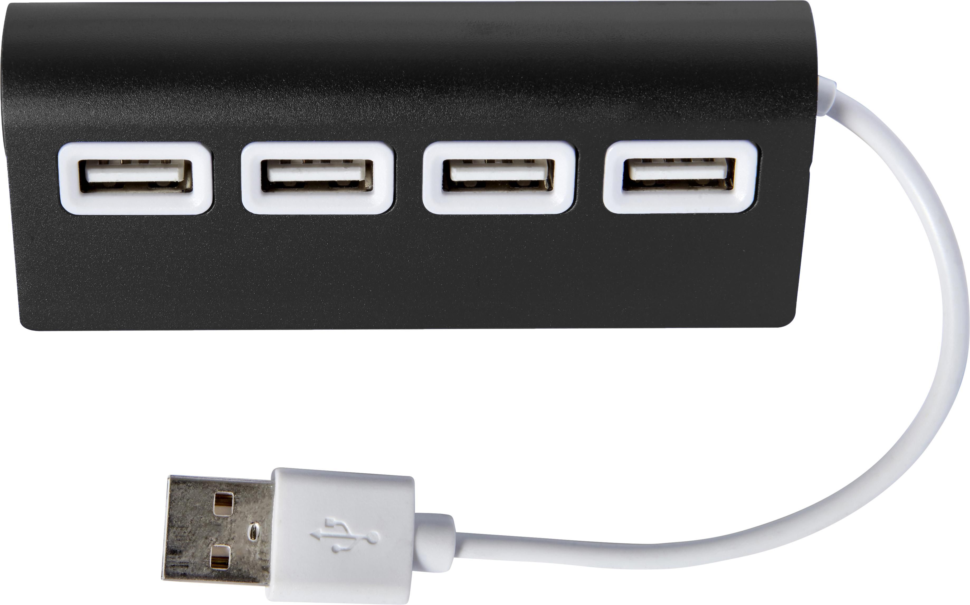 Hub USB Leo | Alluminio | 4 porte