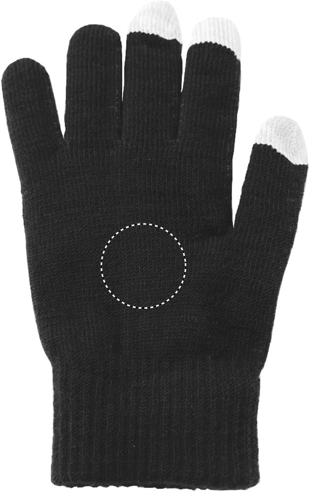 Area di stampa Top glove e 1