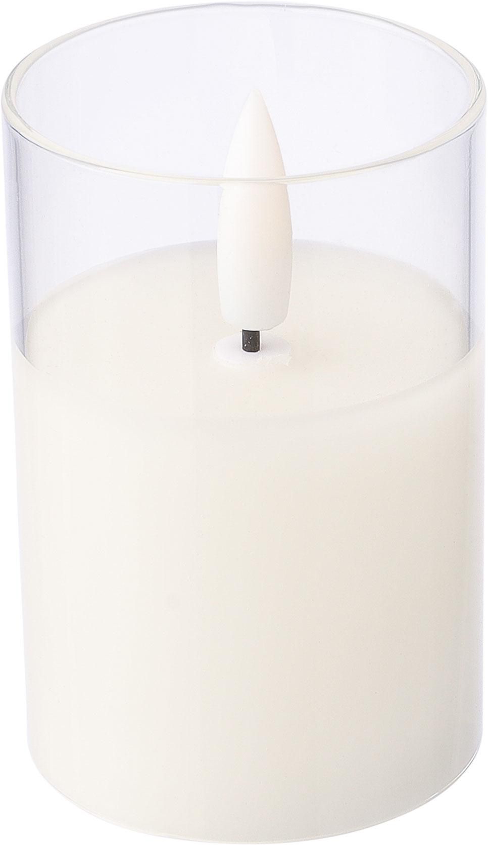 Candela LED Serin | Portacandela in vetro